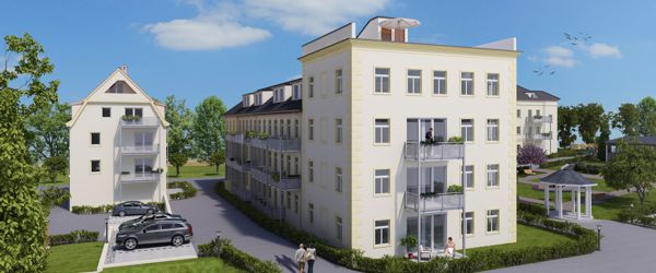 Tanncapital investiert in das "Haus an den Pavillons" in Gera. Foto: Grafik: Tanncapital AG